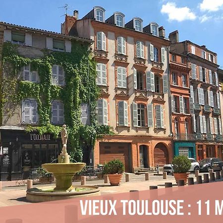 Chartreuse, Clim, Parking, Terrasse Au Calme Apartment Toulouse Bagian luar foto
